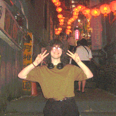 Picture of the webmaster, Aster.